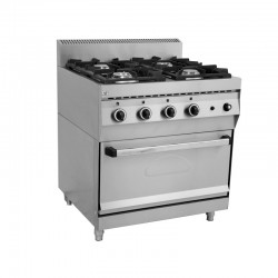 Κουζίνα αερίου με ηλεκτρικό φούρνο EL GAS